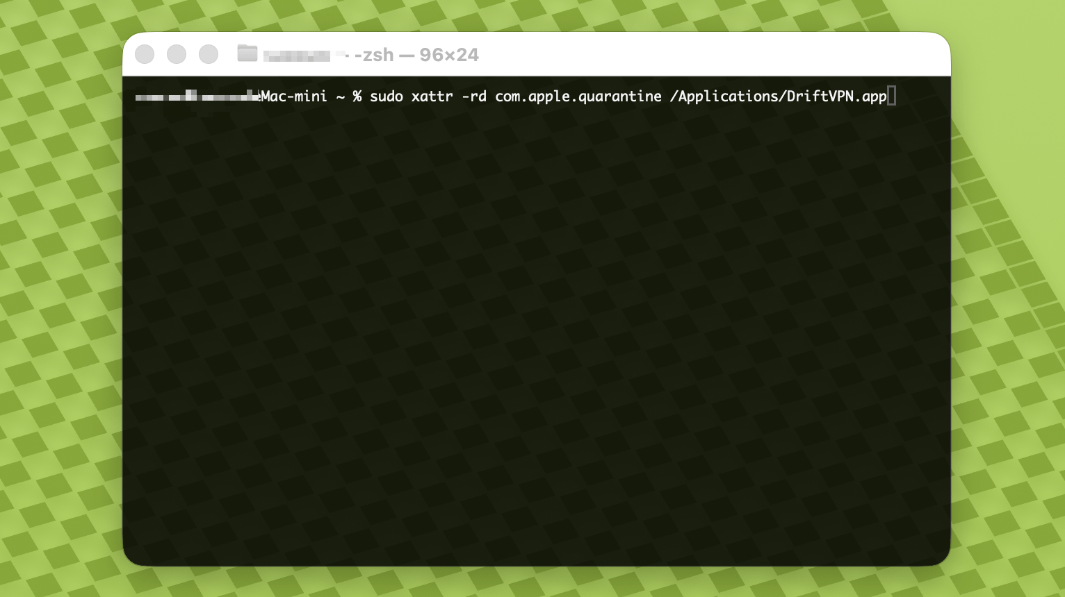 VPN macOS installation tutorial screenshot